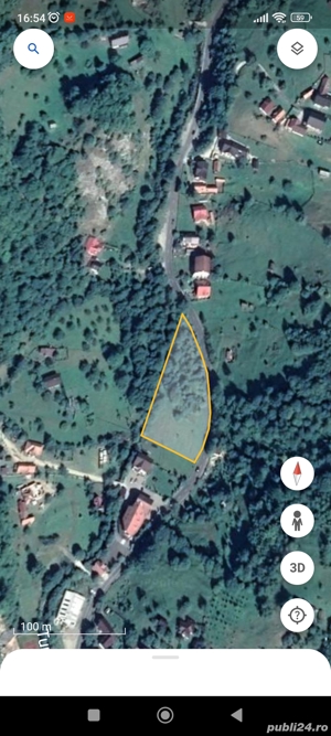 Inchiriez teren in Moieciu Brasov 2 lei mp - imagine 4