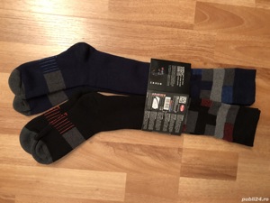 Sosete pentru sporturi de iarna si schi, 80% bumbac, marimea 35-36, doua perechi - imagine 6