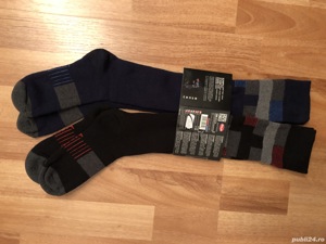 Sosete pentru sporturi de iarna si schi, 80% bumbac, marimea 35-36, doua perechi - imagine 4