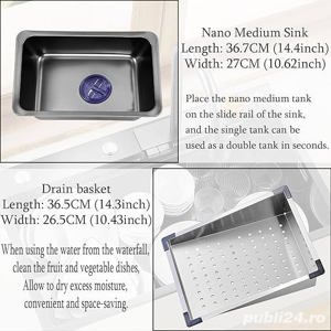 Chiuveta inox nanoparticule - imagine 3