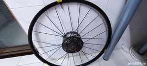 Set de roti Mavic CrossRide 29" cu discuri, valve si pinioane - imagine 4