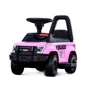Masinuta electrica de politie Kinderauto Police 30W 6V cu megafon si music player, bluetooth - imagine 3