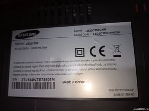 set 2 difuzoare bn96-13058a 16ohm 5w de pe tv Samsung le32c350 - imagine 4