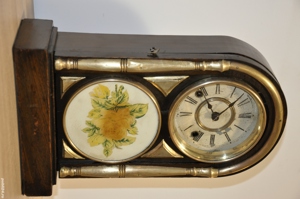 Ceas de semineu birou cu pendula anii 1840 - imagine 2