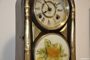Ceas de semineu birou cu pendula anii 1840 - imagine 7