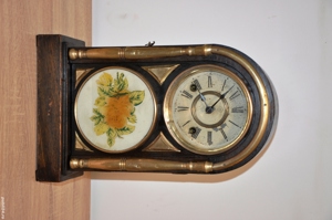 Ceas de semineu birou cu pendula anii 1840 - imagine 5