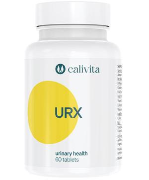 URX CaliVita 60 cps, complex de plante diuretice si antibacteriene pentru protectia tractului urinar