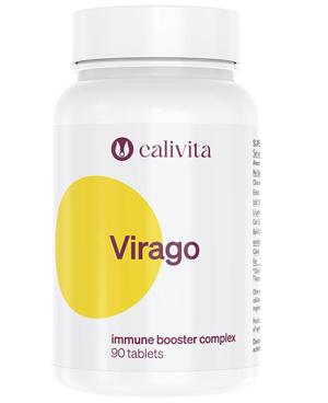 VirAgo CaliVita 90 tablete, complex de vitamine pentru stimularea sistemului imunitar.