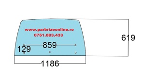 Luneta Hard top Suzuki Samurai - imagine 2