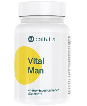 Vital Man CaliVita 60 tablete, produs ce îmbunătăţeşte viaţa sexuală si combate stresul, oboseala.