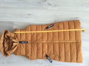 Vesta lunga matlasata de fas, marimea S, cu gluga detasabila - imagine 2