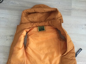 Vesta lunga matlasata de fas, marimea S, cu gluga detasabila - imagine 4