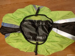 Husă de ploaie reflectorizantă pentru rucsac, ghiozdan, geantă - imagine 4