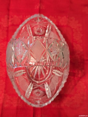 VAND SUPERB Cos de Cristal decorativ, L=24 cm, latime=15cm, H  22 cm - imagine 2