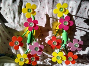 Lustra  aplica cu flori noua,lustra spatii umede - imagine 2