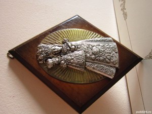 cadou rar Fecioara Maria cu pruncul, Franta colectie '70 - imagine 2