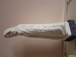 cadou rar Fecioara Maria cu pruncul sculptura Franta anii'60 semnata - imagine 7