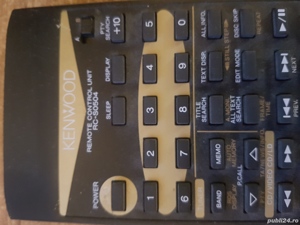 telecomanda Kenwood Rc-S0504 ptr sisteme audio cd - imagine 2