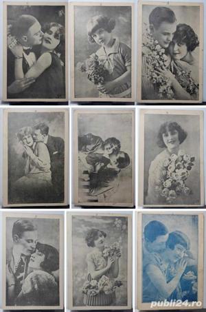 Domnișoarei Matilda Dobrescu, 9 foto CP, anii 30, deosebite, foto BRAND