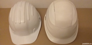 2 căști de protecție pt șantier muncitori in constructii OMV Casca etc