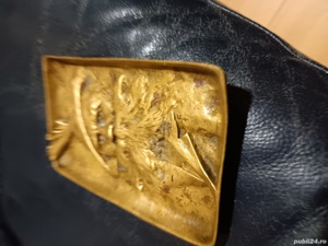 Scrumieră din Bronz masiv . Piesă rară ,, Antichitate " - imagine 2