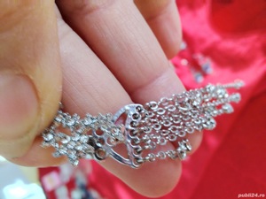 Cercei eleganti lungi și normali - imagine 3