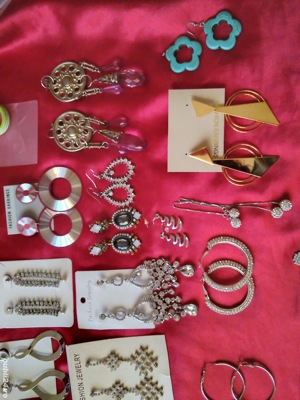 Cercei eleganti lungi și normali - imagine 4