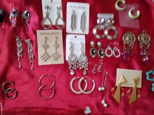 Cercei eleganti lungi și normali - imagine 2