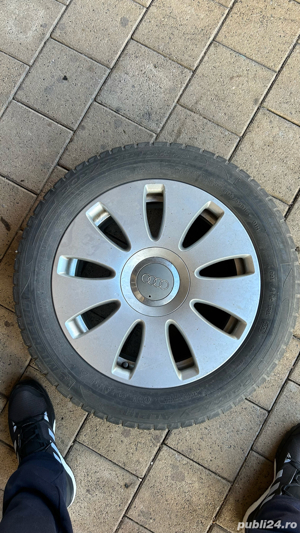 jante aliaj audi pe 16 cu anvelope de iarna