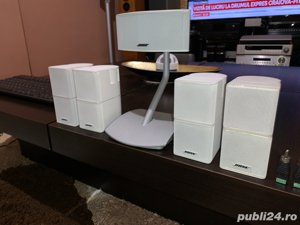 Set 5 BOXE Sateliți Premium BOSE Jewel Cube Dubli cu Stand și Mufe - imagine 5