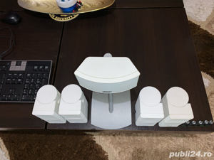 Set 5 BOXE Sateliți Premium BOSE Jewel Cube Dubli cu Stand și Mufe - imagine 3