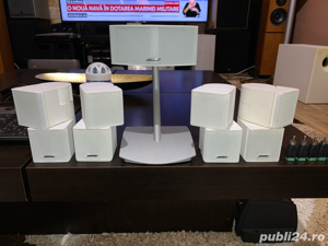 Set 5 BOXE Sateliți Premium BOSE Jewel Cube Dubli cu Stand și Mufe - imagine 4