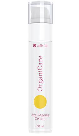 OrganiCare Anti-ageing Cream CaliVita 50 ml, crema organica antirid cu acid hialuronic si aloe vera.