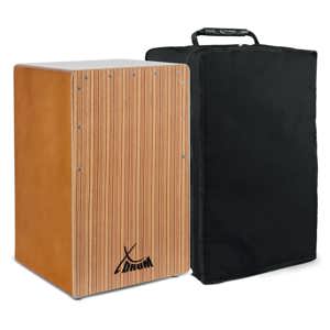 Cajon XDrum El Bajo Bass Zebrano   Nuc