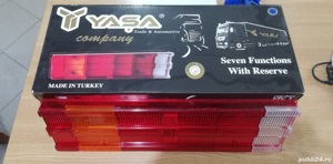 Dispersor/geam/sticlă lampă stop spate camion Mercedes - NOU - imagine 6