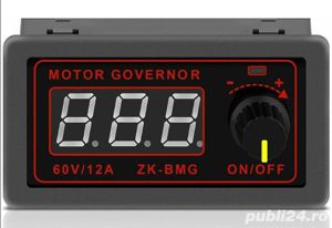 Variator turatie encoder programabil PWM ZK-BMG motor 9-60V 20A