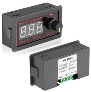 Variator turatie encoder programabil PWM ZK-BMG motor 9-60V 20A - imagine 2