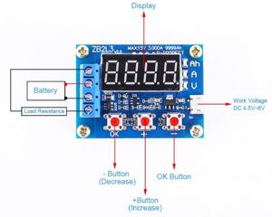 Tester capacitate acumulatori ZB2L3 original rezistori inclusi - imagine 4