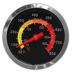 Termometru inox gratar afumatoare cuptor barbeque boiler fum 450gC