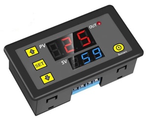 Releu timp timer temporizator regabil ciclic centrala peleti  cuptor pizza 12 sau 220V