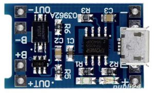 Modul BMS incarcare Li Ion 18650 1S TP4056 cu protectie descarcare