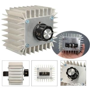 Regulator tensiune alternativa dimmer SCR variator turatie 5 kw - imagine 2