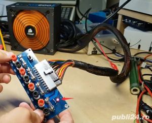 Adaptor conversie sursa laborator PC ATX 24 pini - imagine 2
