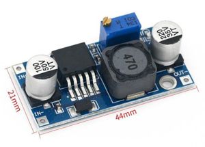 Modul sursa coboratoare step down 3A 3-35 V reglabil LM2596S Arduino doua variante - imagine 5