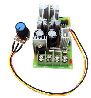 Variator putere tensiune turatie motor PWM 10-60 V   20 A HHO - imagine 3