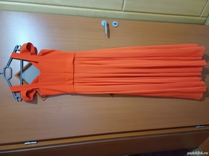 Vand rochie lunga, rosie, M - imagine 3