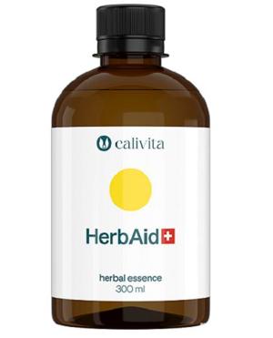 HerbAid+ 300ml concentrat din 53 plante medicinale cu indicaţii multiple pentru probleme ale pielii.