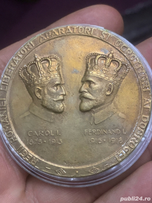 Medalie aniversarea realipirei Dobrogei 1878-1928