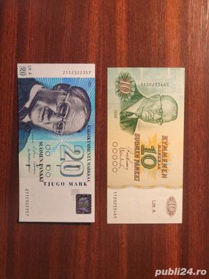 Colectionar, vand bancnote din Finlanda