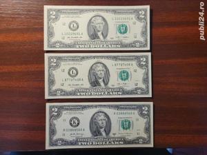 Colectionar, vand bancnote de 2 dolari SUA